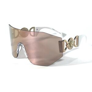 Versace Mod 2258 1002/7J Sunglasses Mirror Rose Gold Women's